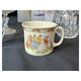 Collection of Vintage Glassware and Crystal including Tumblers, Cups, and Bowls