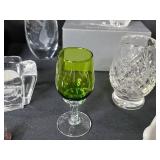 Collection of Waterford and Orrefors Crystal Vases, Candle Holders, and Decorative Glassware