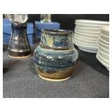 Vintage Mixed Collection of Glassware, Pottery, Porcelain, Teacups and Refillable Decorative Perfume Bottles w Orig Boxes