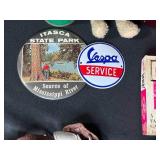 Vintage Collectibles and Decor Lot with Toys, Bottles, and Home Items