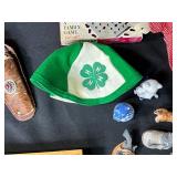 Vintage Collectibles and Decor Lot with Toys, Bottles, and Home Items