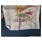 Set of Vintage Handbags Including Florida Souvenir Tote and Coin Purses