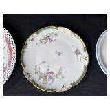 Assorted Decorative Plate Collection and Holiday Cat Figurines