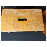 Decorative Dollhouse Miniature Furniture Set with Folk Art Plate and Faux Floral Arrangement