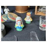 Vintage Kitchen and Utensil Lot with Ice Cream Maker, Copper Teapot, and Collectibles