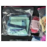 Large Assortment of Wool Roving, Felting Supplies, Cutters, and Buttons