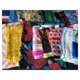Collection of Assorted Vintage and Modern Scarves
