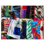 Collection of Assorted Vintage and Modern Scarves