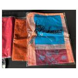 Set of Assorted Scarves and Shawls Including Pashmina Style