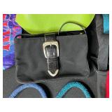 Set of Assorted Handbags and Tote Bags Including Beaded, Woven, and Themed Designs