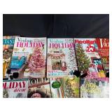 Holiday and Christmas Magazine Collection Featuring Victoria, Country Living, Southern Living and More
