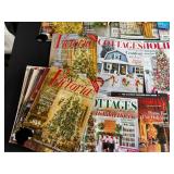 Holiday and Christmas Magazine Collection Featuring Victoria, Country Living, Southern Living and More