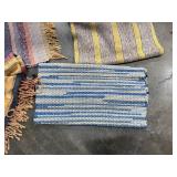 Collection of Woven Table Runners and Small Decorative Rugs