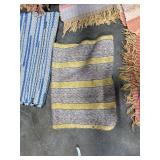 Collection of Woven Table Runners and Small Decorative Rugs