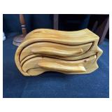 Native American Art and Vintage Collectibles Lot: Sand Art, Kachina Dolls, Ashtray, Old View-Master Reels, Stereoscope