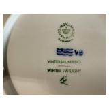 Collection of Royal Copenhagen and B&G Collector Plates and Dishes