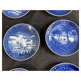 Collection of Royal Copenhagen and B&G Collector Plates and Dishes