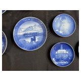 Collection of Royal Copenhagen and B&G Collector Plates and Dishes
