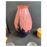 Vintage Pottery and Glassware Collection with Utensils and Decor