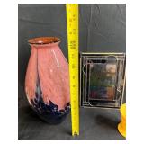 Vintage Pottery and Glassware Collection with Utensils and Decor