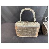 Set of 6 Vintage Lucite Handbags and Purses Assorted Styles