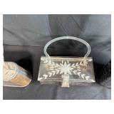 Set of 6 Vintage Lucite Handbags and Purses Assorted Styles