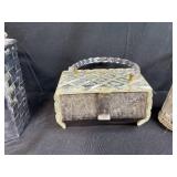 Set of 6 Vintage Lucite Handbags and Purses Assorted Styles