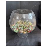 Collection of Vintage Sewing Items and Decorative Accessories