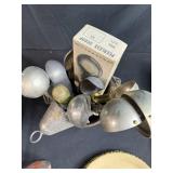 Vintage Ice Cream Collectibles Lot with Scoops, Tubs, and Plates