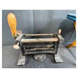 Mixed Estate Lot: Vintage Press, Hand-Painted Stool, Marbles, Collectible Magazines & Decorative Items