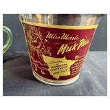 Vintage Utensil and Kitchen Tool Collection in Stoneware, Glass, and Tin Holders