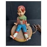 Vintage Collectibles Lot Including Union Leader Tin, Howdy Doody Lamp, Marbles, and More