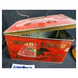 Vintage Collectibles Lot Including Union Leader Tin, Howdy Doody Lamp, Marbles, and More