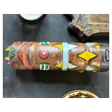 Vintage Collectibles Lot Including Union Leader Tin, Howdy Doody Lamp, Marbles, and More