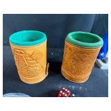 Vintage Collectibles Lot Including Union Leader Tin, Howdy Doody Lamp, Marbles, and More