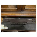 China Cabinet with Glass Doors and Cherry Solids Veneers 57in x 15in x 79in