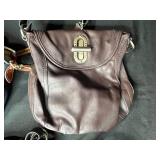 Collection of 3 Designer Leather Handbags and Crossbody Bags