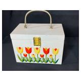 Collection of 4 Vintage Handbags and Decorative Boxes Including Mickey Mouse Case