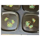 Assorted Vintage Metal and Decorative Plates and Trays Collection