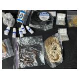 Large Lot of Jewelry Making Supplies and Stringing Materials