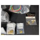 Large Lot of Jewelry Making Supplies and Stringing Materials
