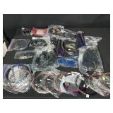 Assorted Lot of Jewelry Cords and Necklace Wire Sets