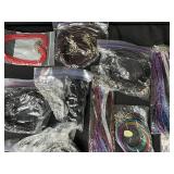 Assorted Lot of Jewelry Cords and Necklace Wire Sets