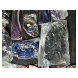 Assorted Lot of Jewelry Cords and Necklace Wire Sets