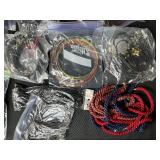 Lot of Jewelry Cord Necklaces, Rope Necklaces, and Beading Cord in Assorted Styles