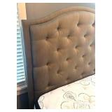 U - Queen Bed frame with Tufted Headboard