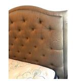 U - Queen Bed frame with Tufted Headboard