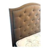 U - Queen Bed frame with Tufted Headboard