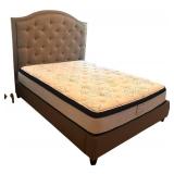 U - Queen Bed frame with Tufted Headboard