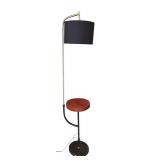 LL -Modern Metal Arc Floor Lamp with Table